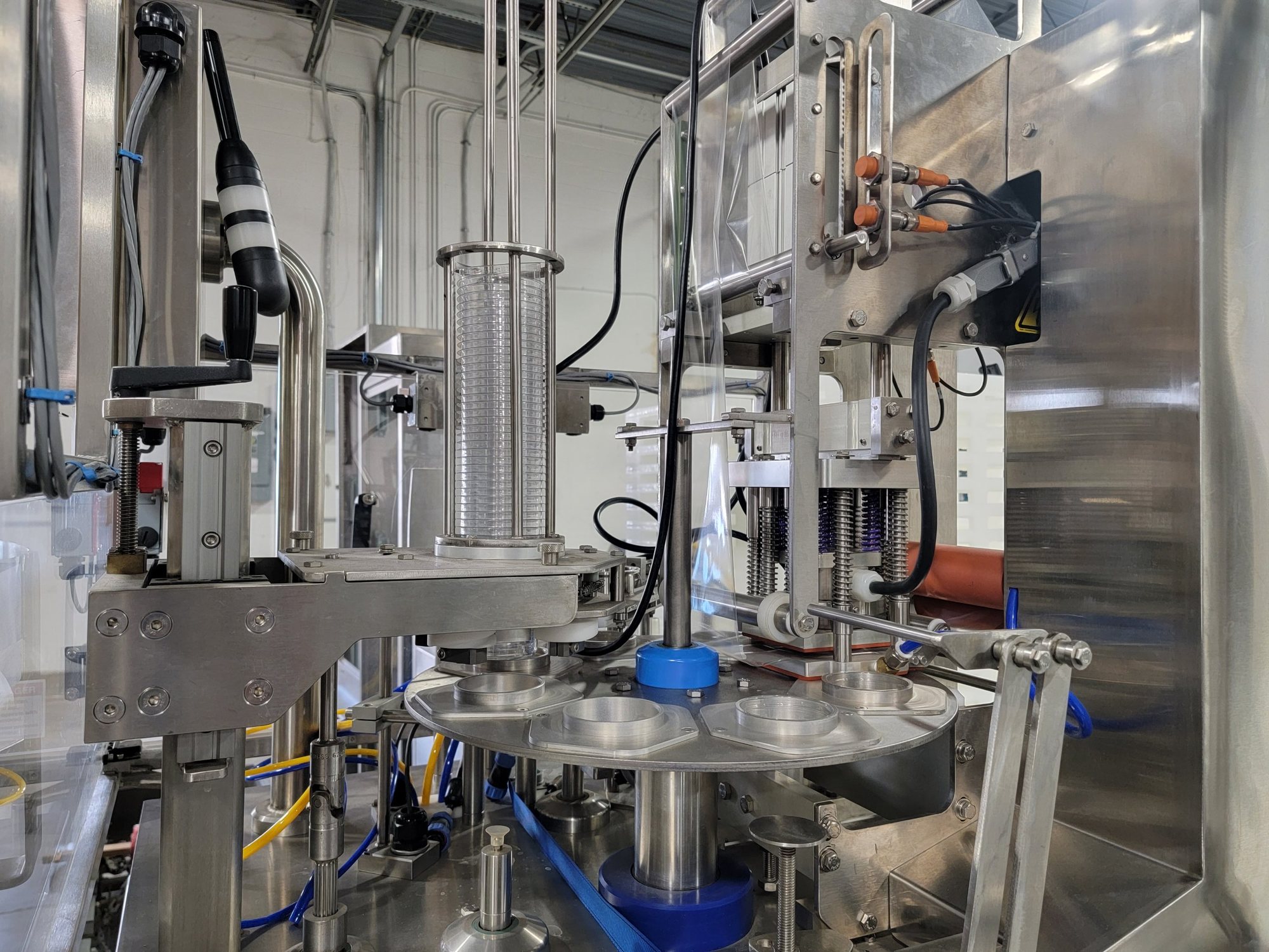 Production trial on the filling line